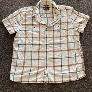 Short sleeve plaid Carhartt top
